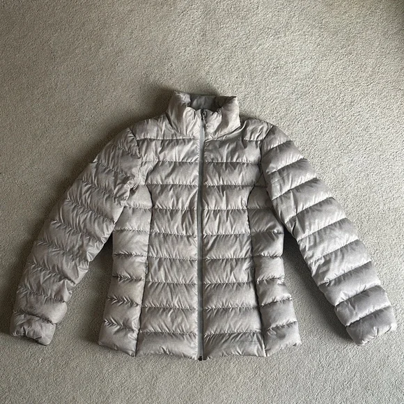 Gray Eddie Bauer Puffer Jacket - size Medium - Picture 1 of 6